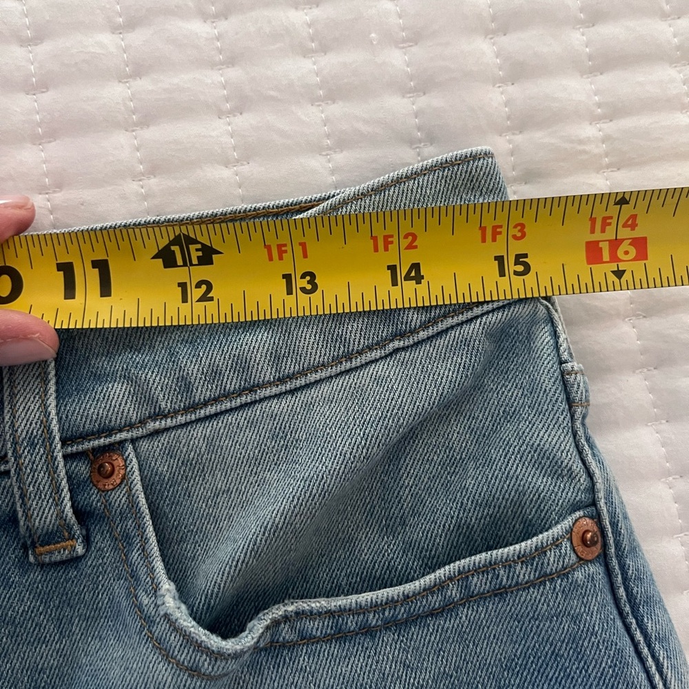 J.Crew Women’s Classic Straight High Rise Jeans - Size 28 - Picture 7 of 9